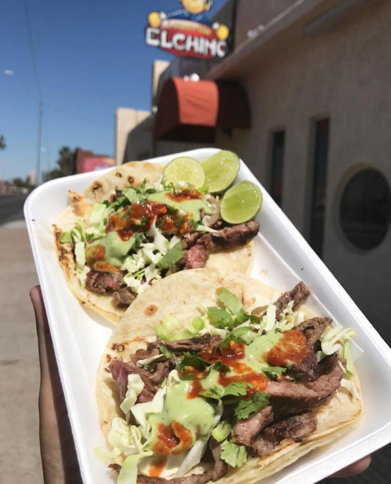 You can find Taqueria El Chino on 18TH AVE and Van Buren Street near the state capital.