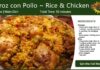 Arroz con Pollo ~ Rice with Chicken Recipe Card
