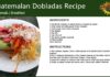 Guatemalan Dobladas Recipe