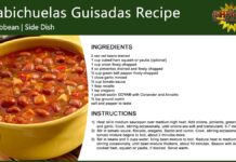 Habichuelas Guisadas - Stewed Red Beans