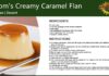 Mom's Creamy Caramel Flan