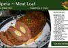 Pulpeta Meat Loaf Recipe Card