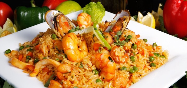 Seafood rice ( Arroz marinero :: Arroz con mariscos ) 2 - Hispanic Food  Network