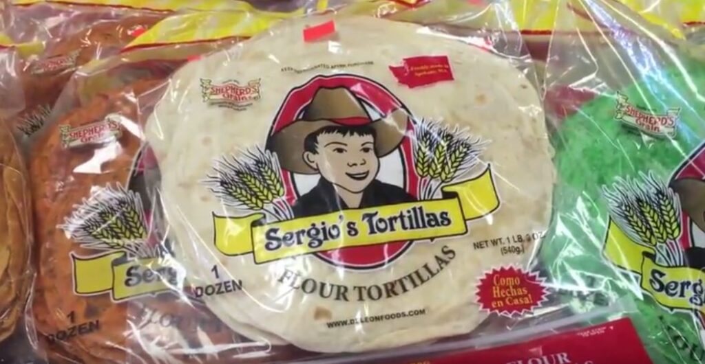 Sergio's Tortillas in Spokane Washington.
