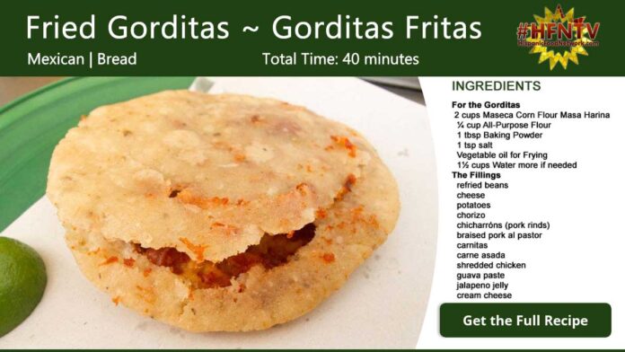 Fried Gorditas ~ Gorditas Fritas Recipe Card