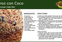 Arroz con Coco ~ Coconut Rice