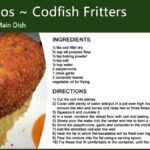 Bacalaitos ~ Codfish Fritters