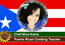 Chef Nina Arena ~ Puerto Rican Cooking Teacher