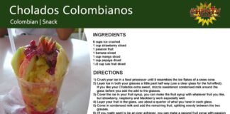 Cholados Colombianos ~ Colombian Cholados