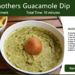 Grandmothers Guacamole Dip Recipe Card