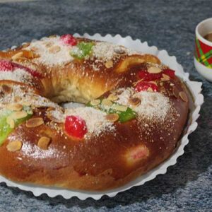 Roscón de Reyes ~ Three Kings Cake