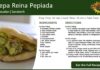 Arepa Reina Pepiada ~ Arepa with Chicken and Avocado