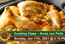 Cooking Class ~ Arroz con Pollo ~ Jan 17, 2021
