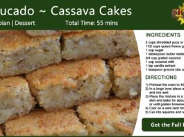 Enyucado ~ Cassava Cheesecake Cake