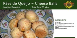 Pães de Queijo ~ Cheese Balls
