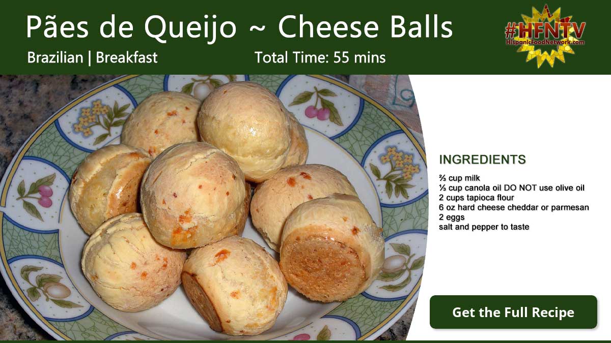 Pães de Queijo ~ Cheese Balls