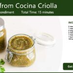 Sofrito Recipe from Cocina Criolla