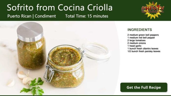 Sofrito Recipe from Cocina Criolla