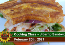 Cooking Class ~ Jibarito Sandwich ~ Feb 20th, 2021