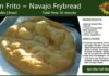 Pan Frito ~ Navajo Frybread
