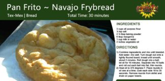 Pan Frito ~ Navajo Frybread