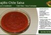 Guajillo Chile Salsa Recipe Card