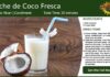 Leche de Coco Fresca ~ Fresh Coconut Milk Recipe Card