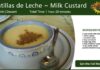 Natillas de Leche ~ Milk Custard Recipe Card