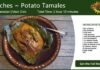 Paches ~ Potato Tamales Recipe Card