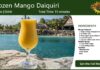 Frozen Mango Daiquiri Cocktail Recipe Card