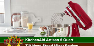 KitchenAid Artisan 5 Quart Tilt-Head Stand Mixer Review