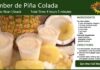 Limber de Piña Colada ~ Piña Colada Ice Recipe Card