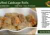 Rice Beef Stuffed Cabbage Rolls Recipe Card