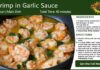 Shrimp in Garlic Sauce ~ Camarones Al Ajillo Recipe Card