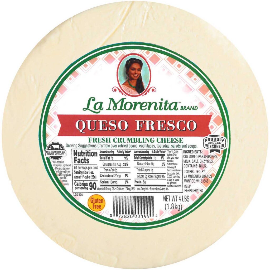 La Morenita Queso Fresco Cheese