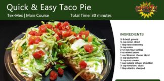 Quick & Easy Taco Pie