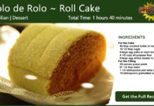 Bolo de Rolo ~ Roll Cake