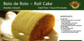 Bolo de Rolo ~ Roll Cake