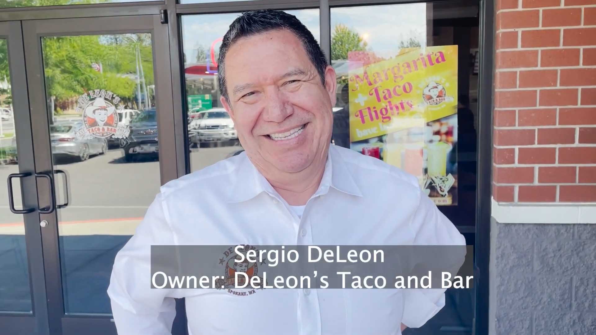 Sergio DeLeon Owner of Deleon's Taco Bar