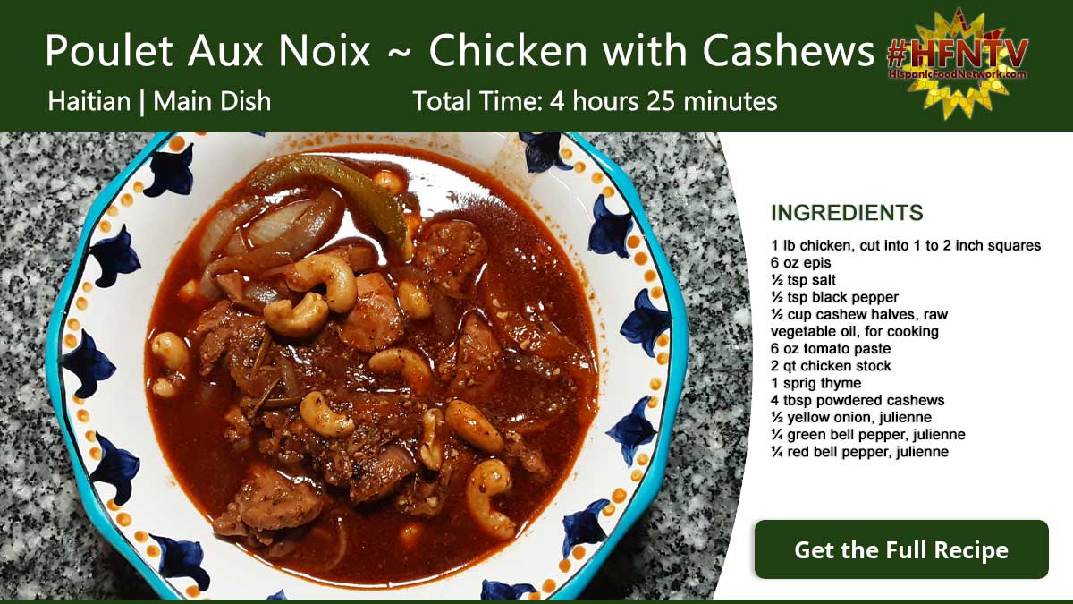 Poulet Aux Noix ~ Chicken with Cashews