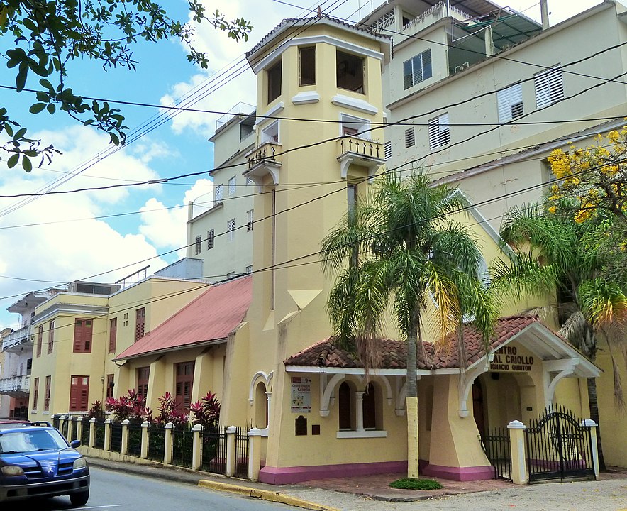 The José Ignacio Quintón Center for Criollo Music, located at the corner of Calle Ruiz Belvis and Calle Intendente Ramírez in Caguas, Puerto Rico. The center occupies the historic First Baptist Church of Caguas (built 1907–1909), and is listed on the U.S. National Register of Historic Places.