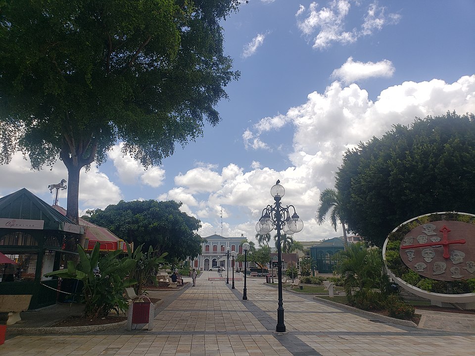 Main square for recreation, Plaza de Recreo Santiago R. Palmer in Caguas barrio-pueblo