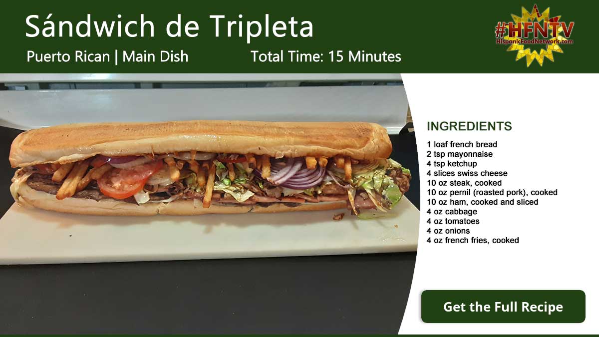 Sándwich de Tripleta