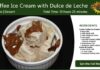 Coffee Ice Cream with Dulce de Leche Recipe Card