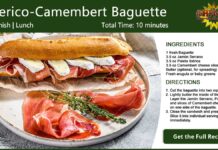 The Iberico-Camembert Baguette